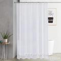 custom design transparent shower curtain